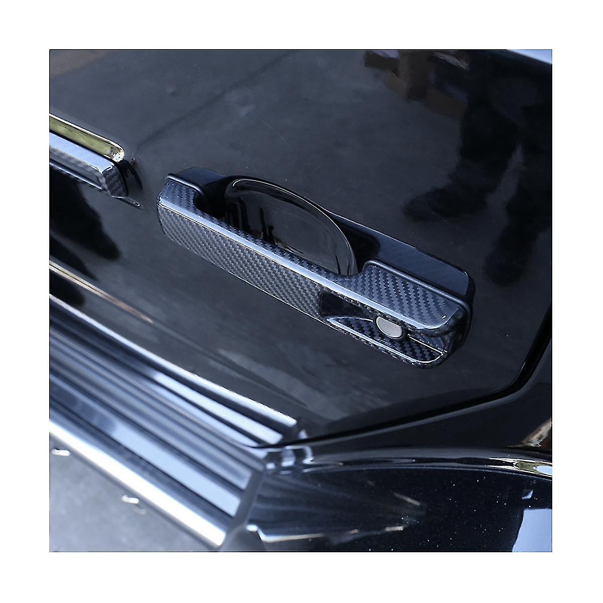 For G Class W463 G65 G63 G500 G550 2019-2022 Dry Carbon Fiber Exterior Door Handle Cover Trim Accessories