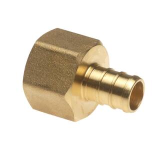 Apollo 12 in. Brass PEX-B Barb x 12 in. Female Pipe Thread Adapter APXFA1212