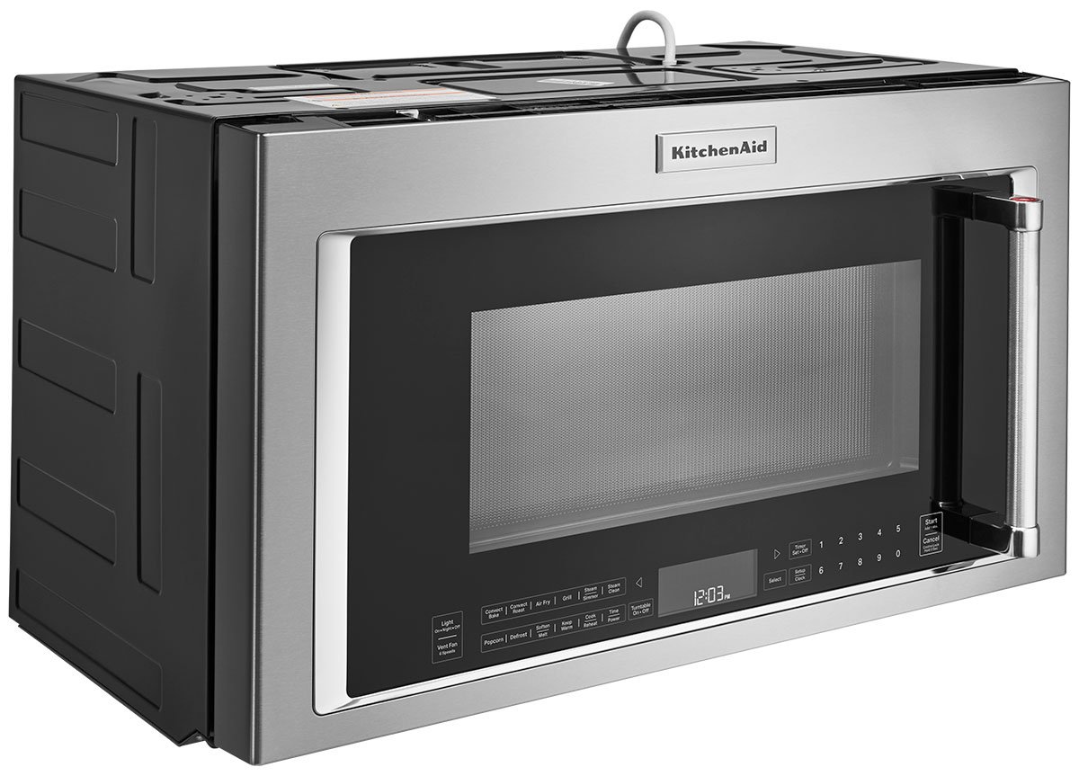 KitchenAid 1.9 Cu. Ft. PrintShield Stainless Steel Over-The-Range Convection Microwave With Air Fry Mode