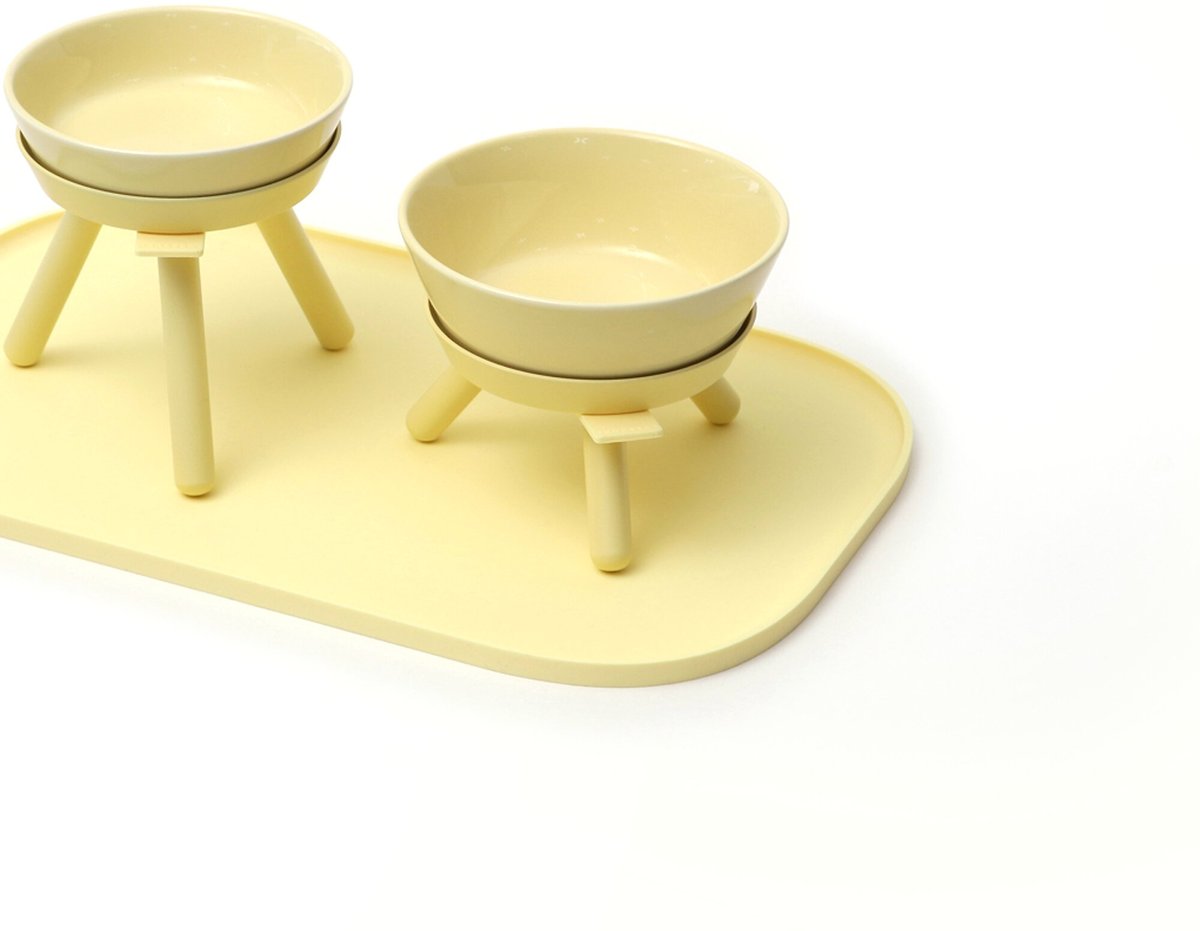 Pets So Good Oreo Table Dog and Cat Bowls