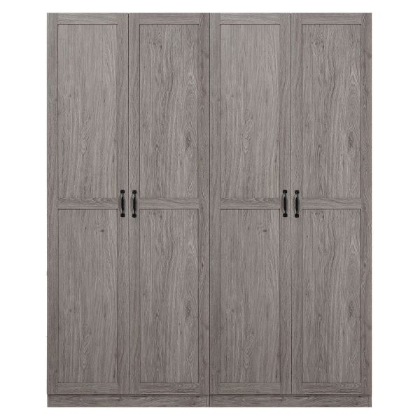 Hopkins Storage Closet 2.0 in Grey - Set of 2