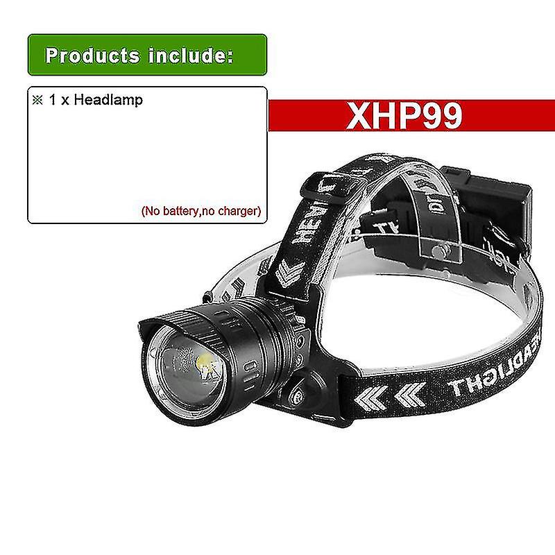 Born Pretty 1000000lm Xhp160 16-core Ir Led Headlamp Xhp90 Powerful Led Headlight 18650 Rechargeable Head Flashlight Usb Camping Head Lamp