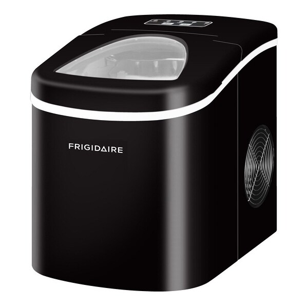 26lb. Portable Countertop Ice maker， Black， EFIC108