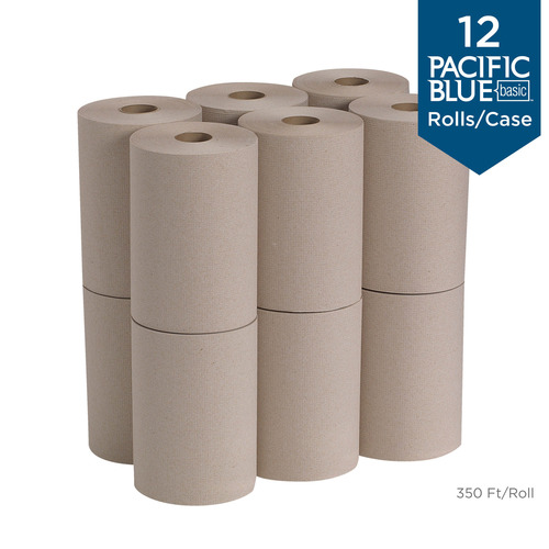 Georgia Pacific Blue Basic Recycled Paper Towel Roll by GP PRO  GPC26401