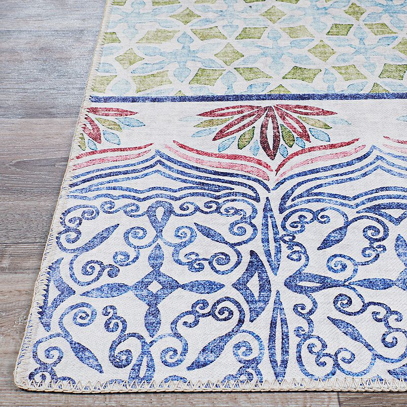 Couristan Caledonia Tangiers Aquamarine Area Rug