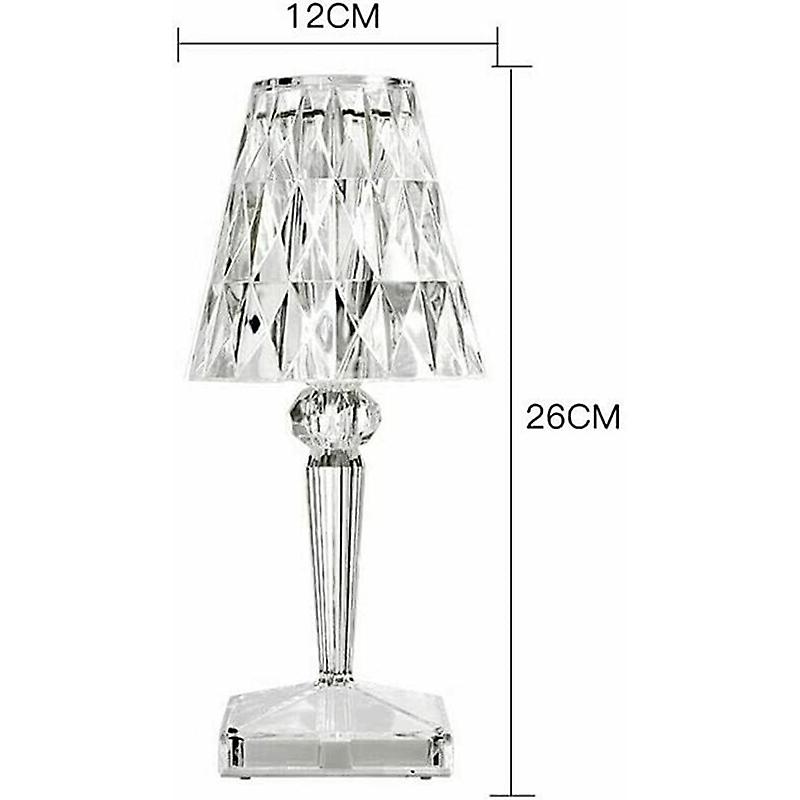 Rechargeable Led Desk Lamp Crystal Type