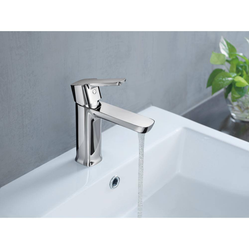 Delta Modern Low Flow Project Pack Single Hole Single-Handle Bathroom Faucet in Chrome 581LF-HGM-PP