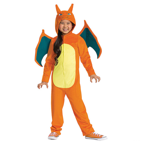 Disguise Kids Deluxe Pok  233mon Charizard Costum...