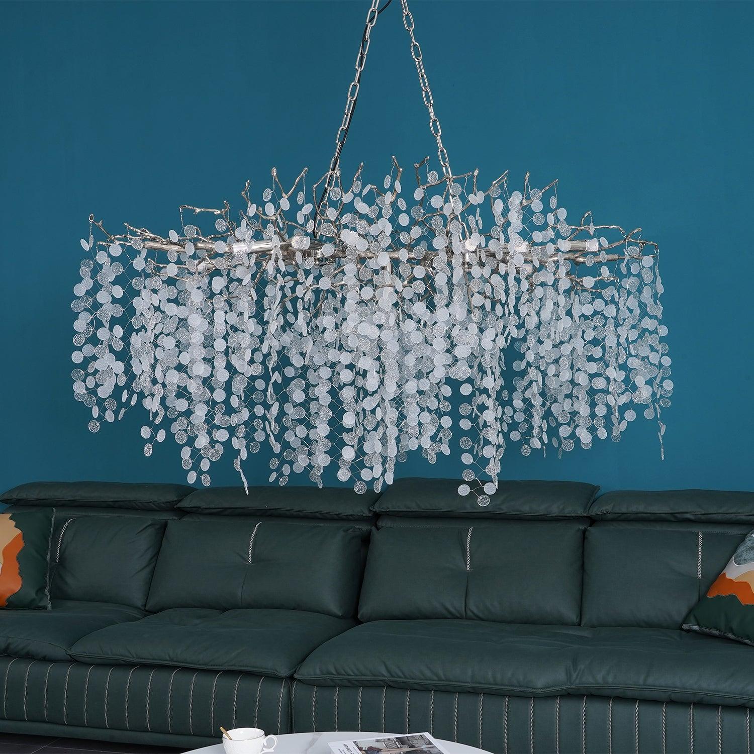 Shiro Noda Crystal Chandelier