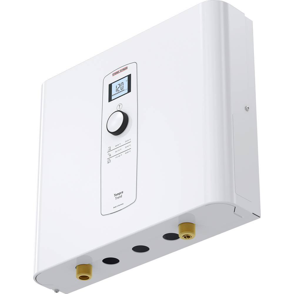 Stiebel Eltron Tempra 24 Trend Self-Modulating 24 kW 4.68 GPM Compact Residential Electric Tankless Water Heater Tempra 24 Trend