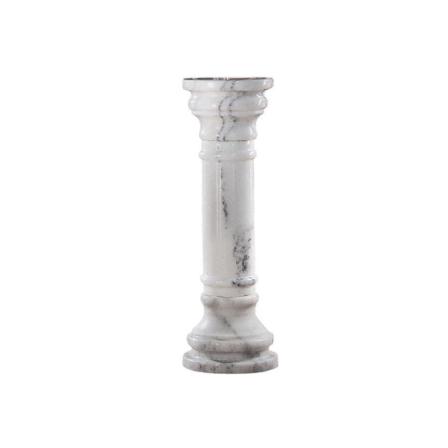 Design Toscano White Solid Medium Marble Column