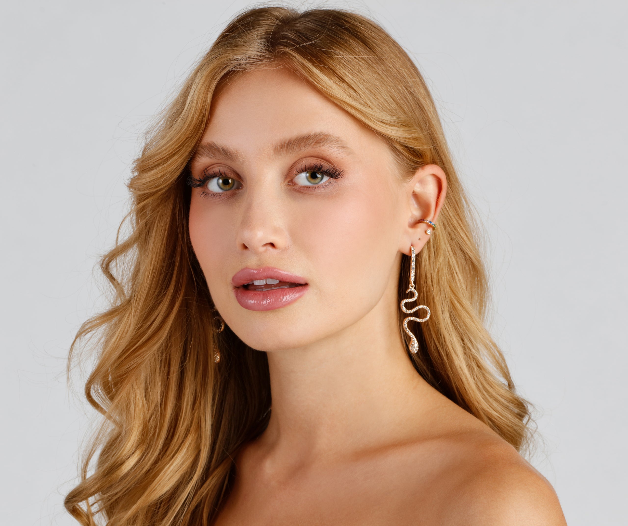 Captivating Charm Statement Earrings