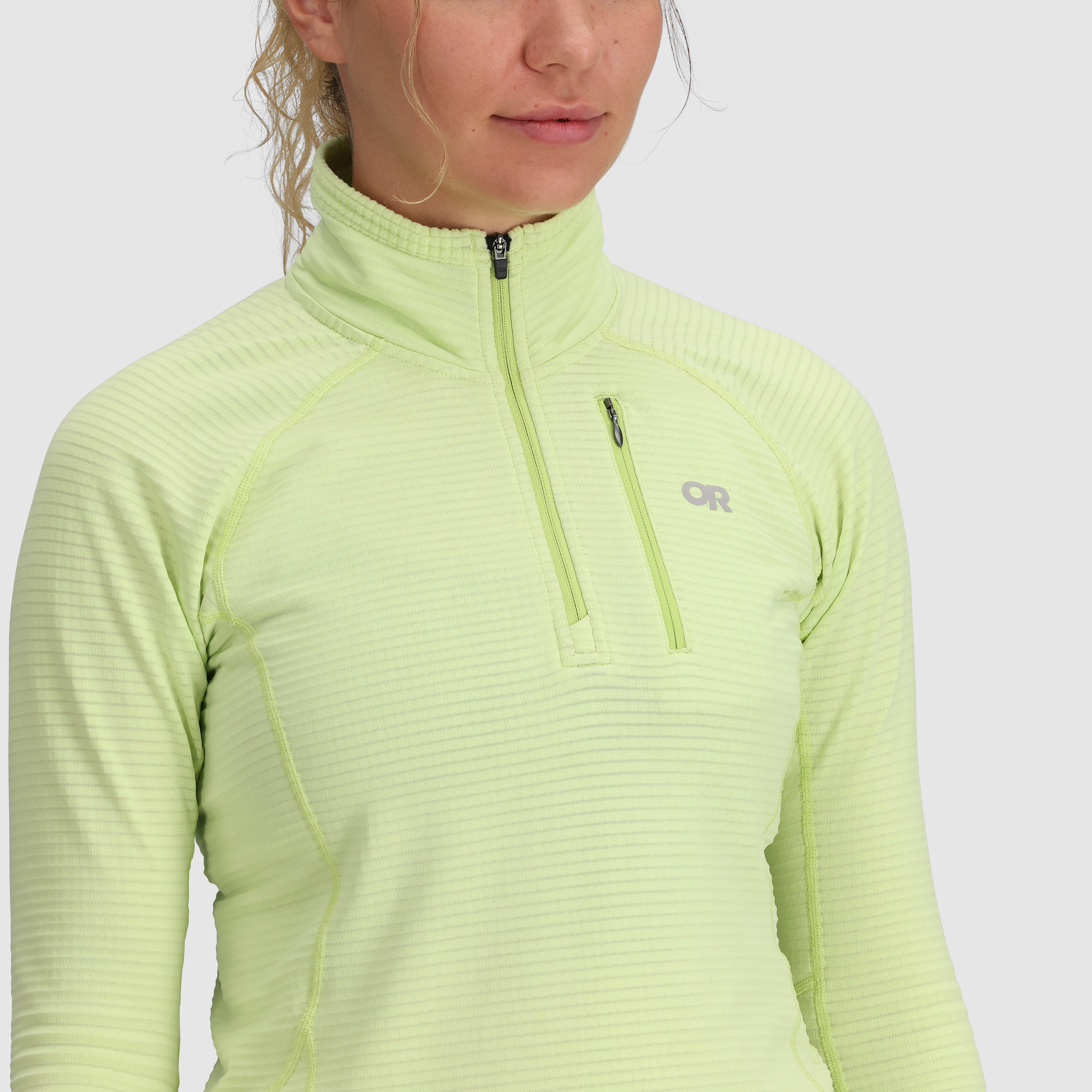 Women's Vigor Grid Fleece Quarter Zip