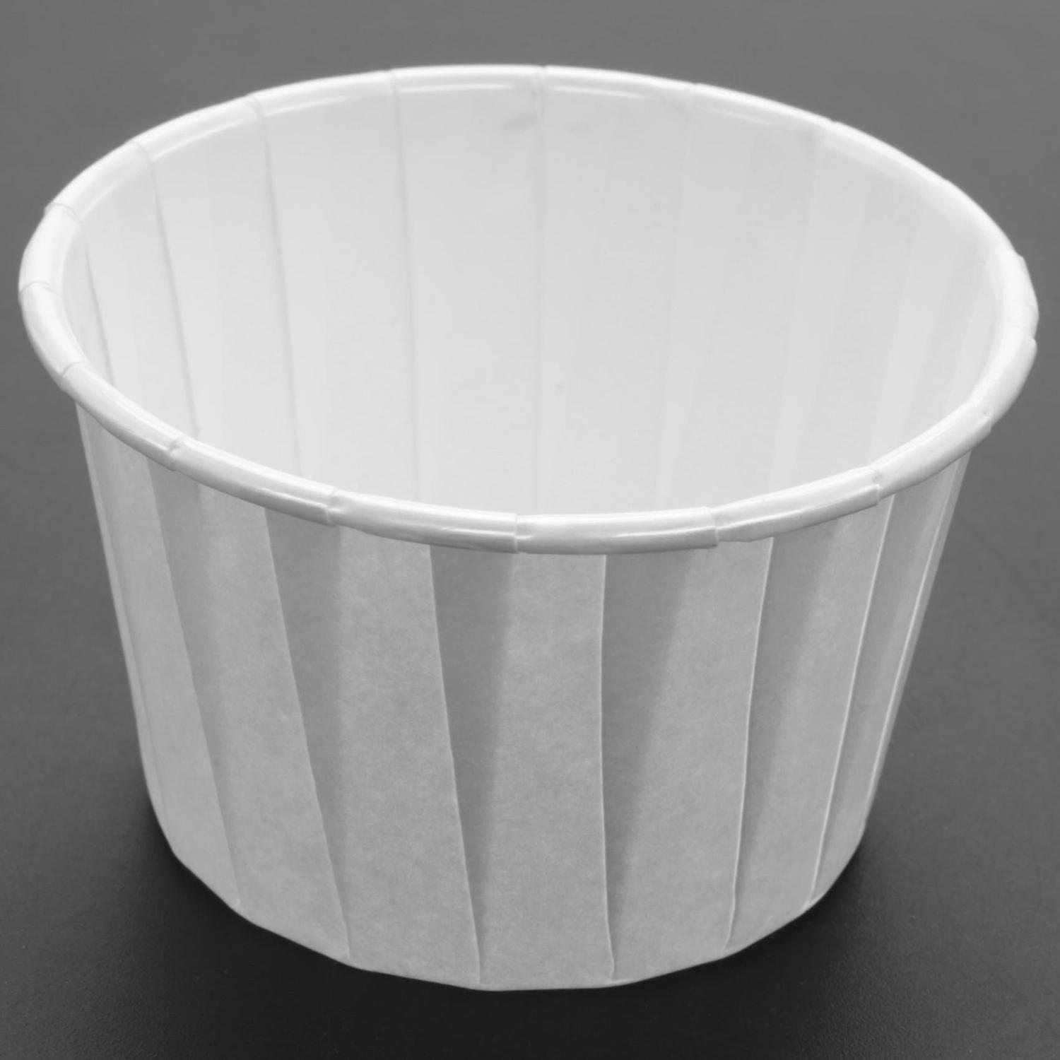 50x Paper Baking Cup Cake Cupcake Cases Liners Muffin Dessert Wedding Party Color:white High-quality