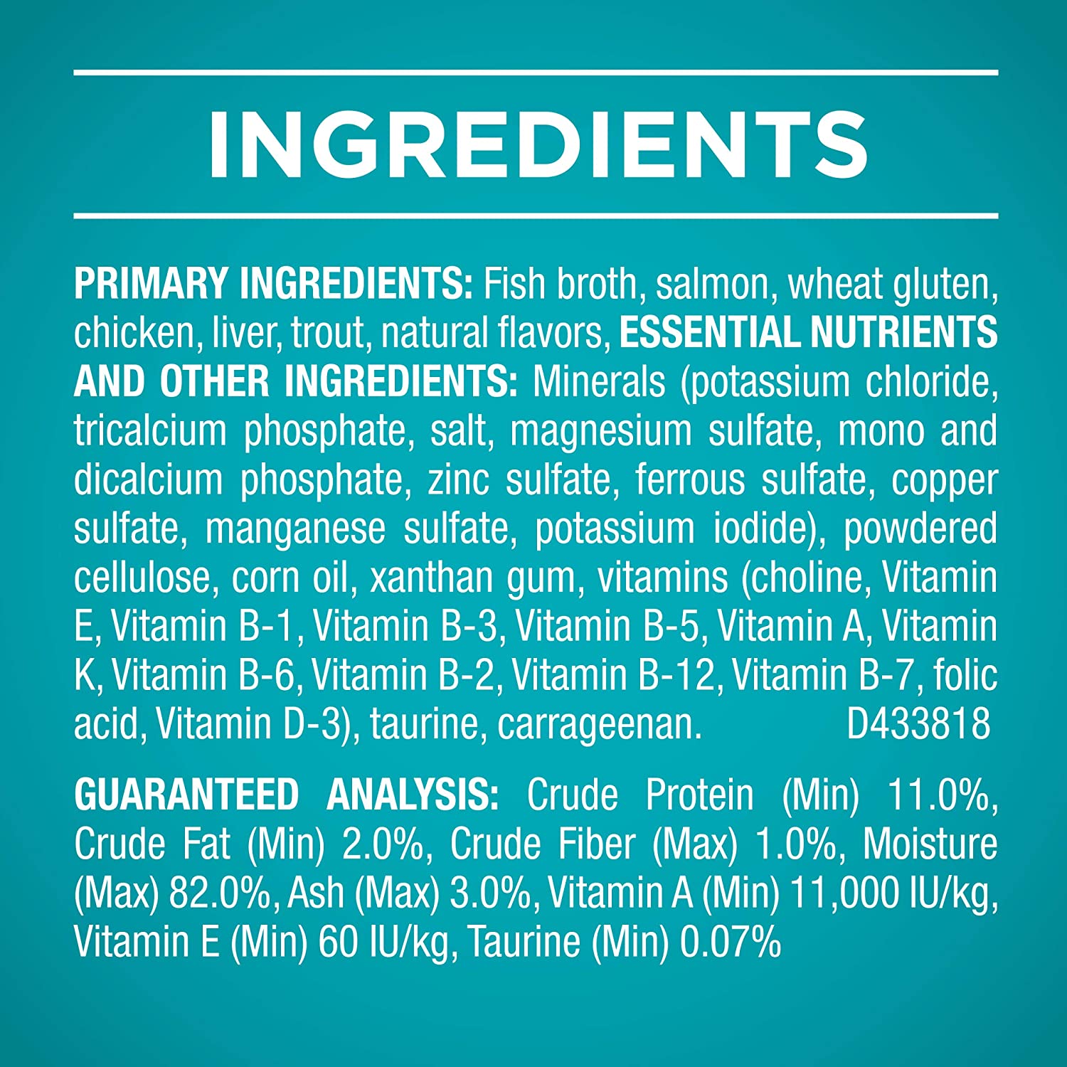 Purina ONE Natural High Protein Wet Cat Food True Instinct Salmon and Trout Recipe in Sauce - (24) 3 oz. Pull-Top Cans