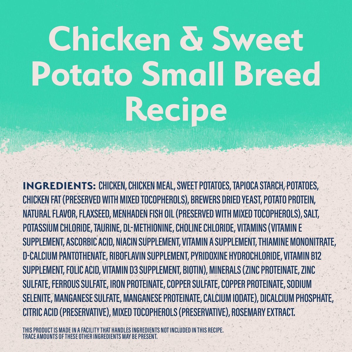 Natural Balance Limited Ingredient Grain-Free Chicken and Sweet Potato Small Breed Bites Recipe Dry Dog Food