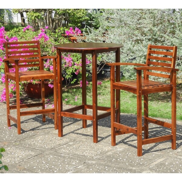 Highland 3Piece BarHeight Bistro Set