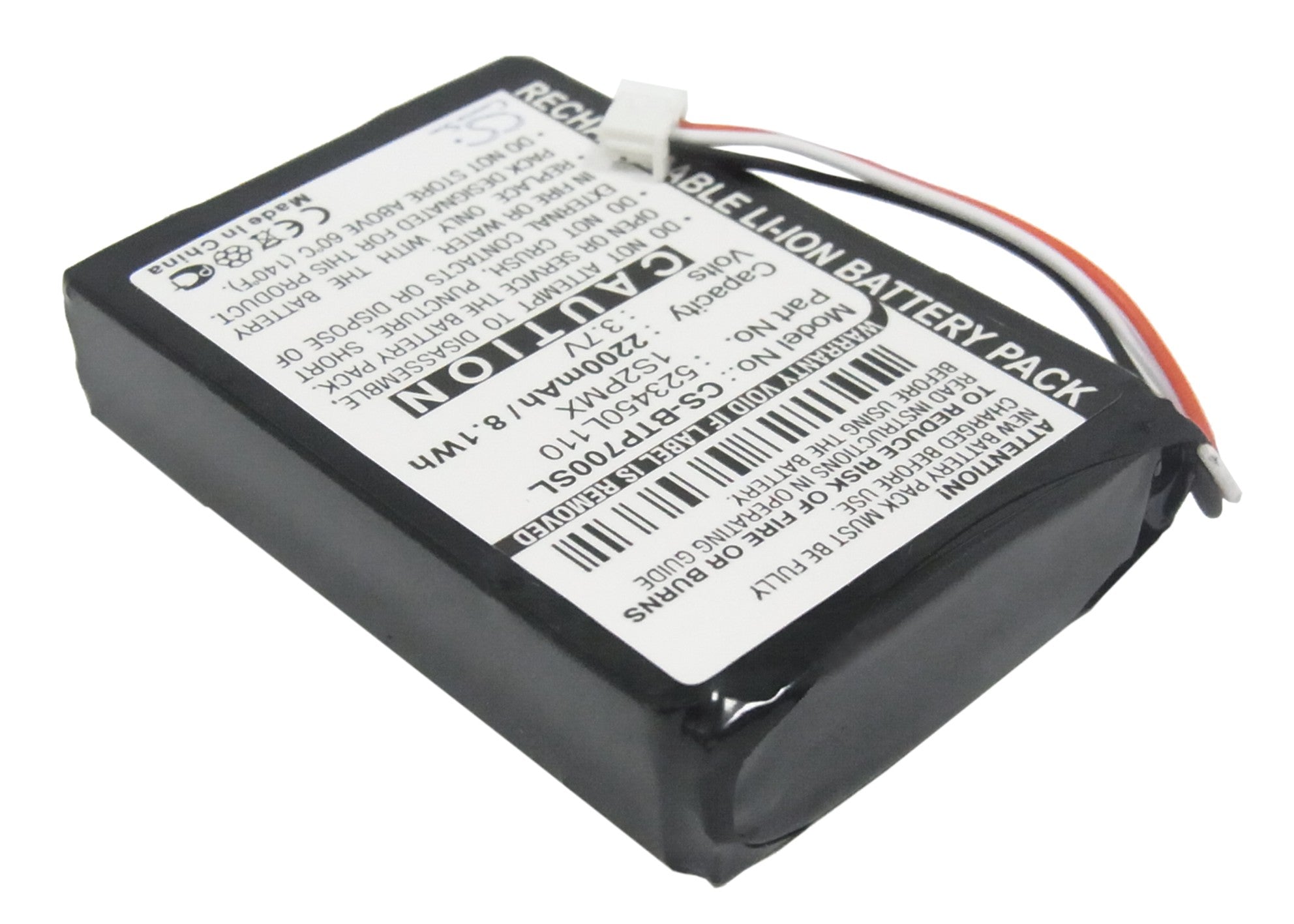 Blaupunkt TravelPilot 500 TravelPilot 700 Replacement Battery BatteryClerkcom GPS