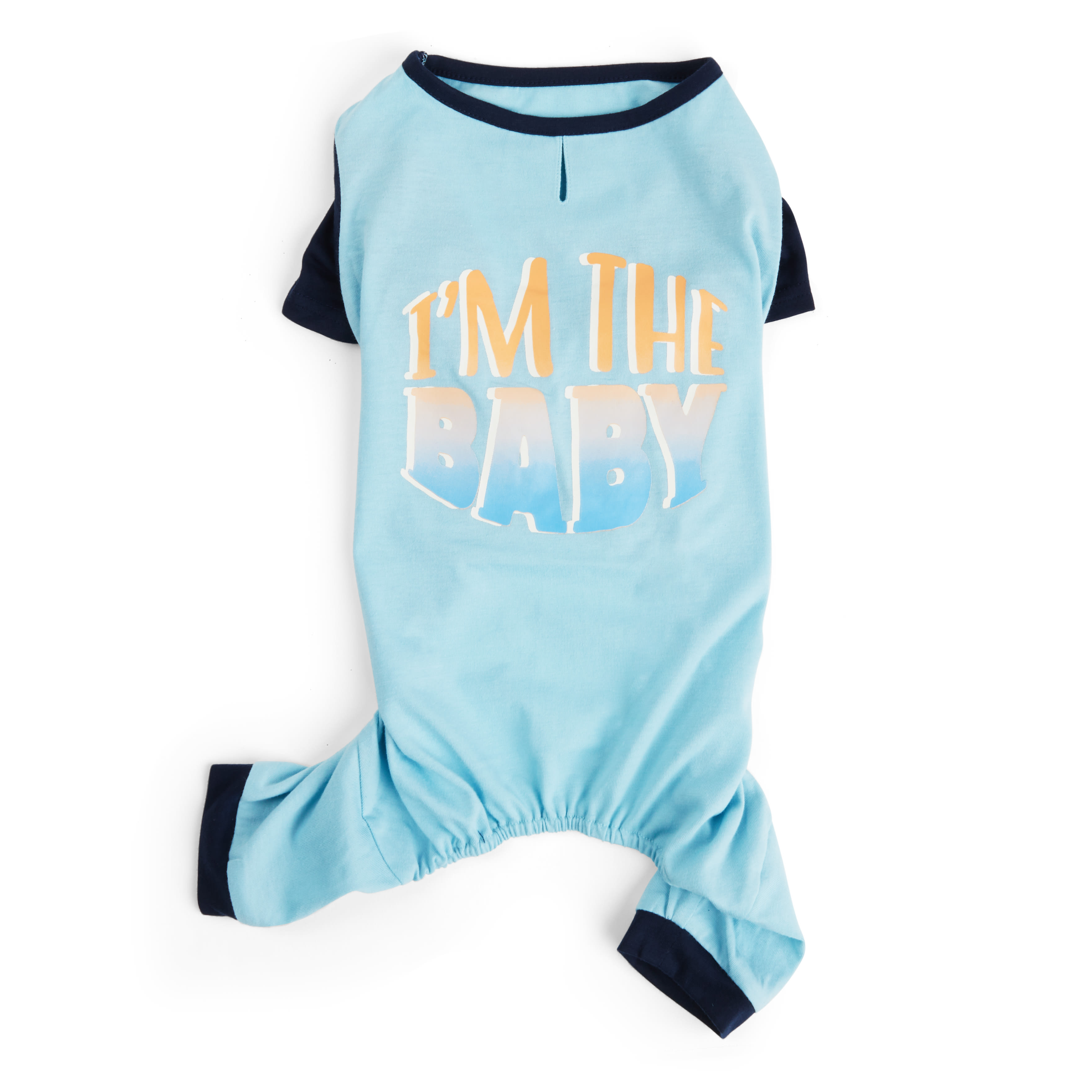 YOULY Baby Blue Pajamas for Dogs， XX-Small