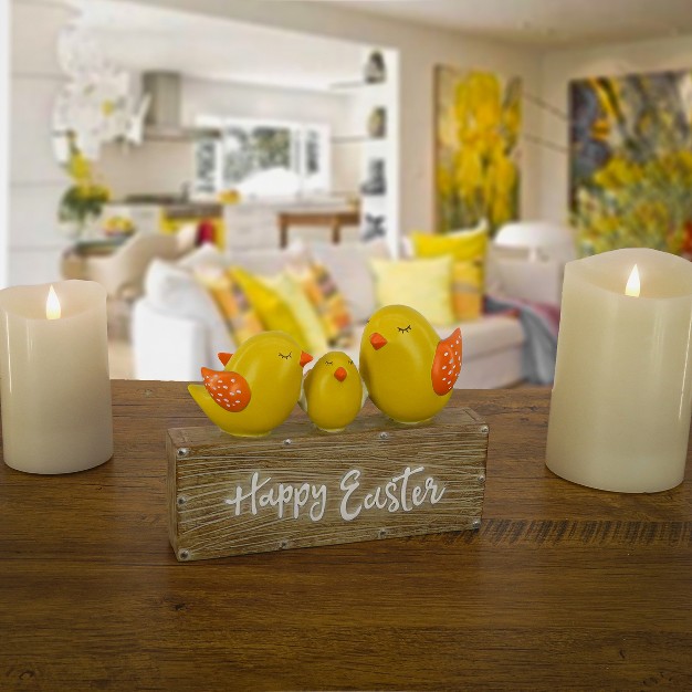 Chick quot happy Easter quot Table Decoration National Tree Company