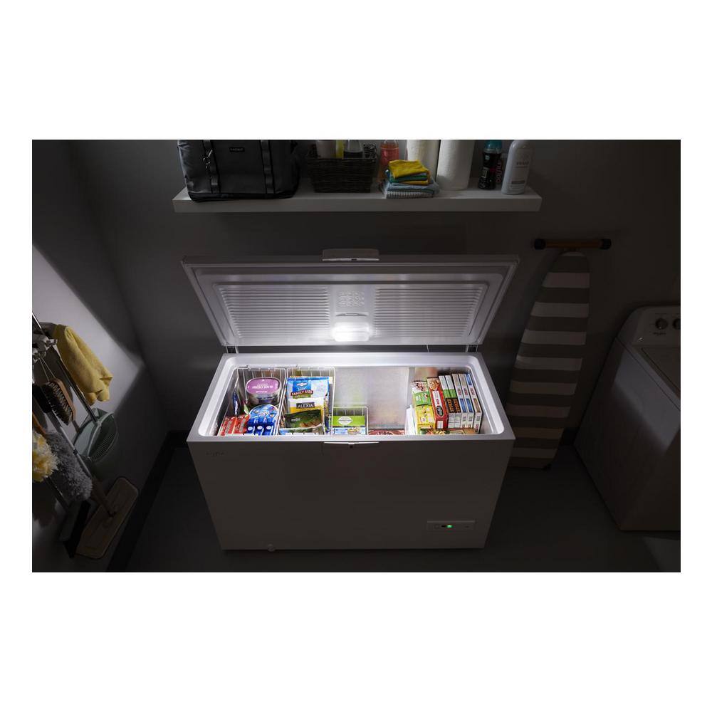 Whirlpool 16 cu. ft. Manual Defrost Residential Convertible Freezer in White WZC5216LW