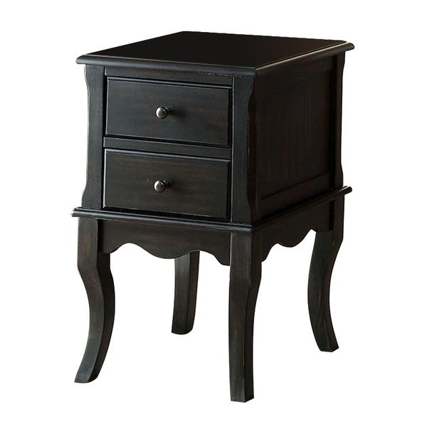 Nathan Side Table in Antique Black