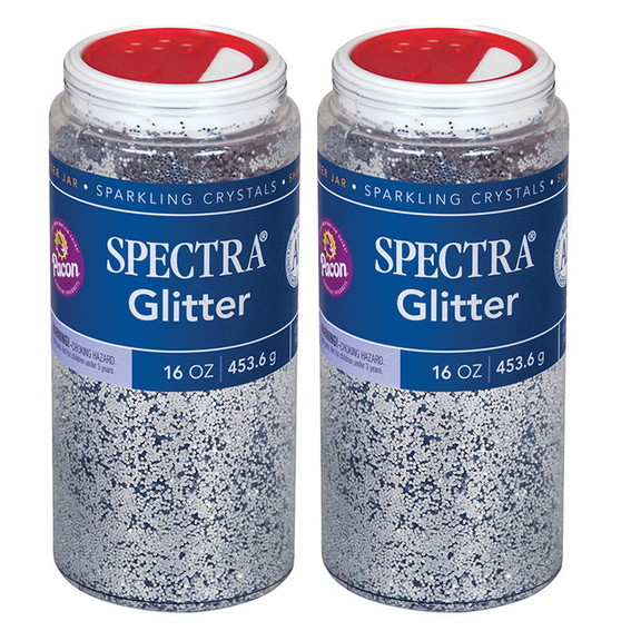 Spectra PAC91710 2 Glitter 1Lb Silver (2 EA)