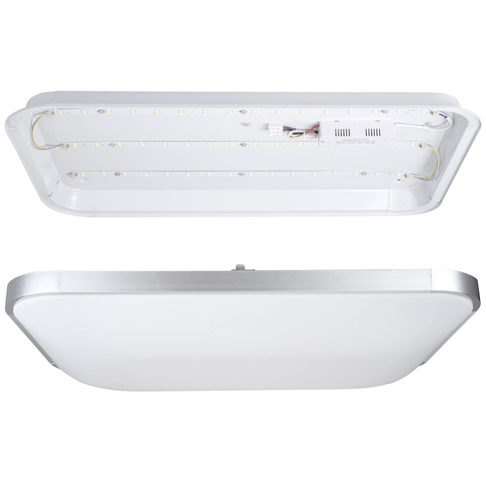 Yescom 48w Rectangle Flush Mount Dimmable LED Ceiling Light Remote