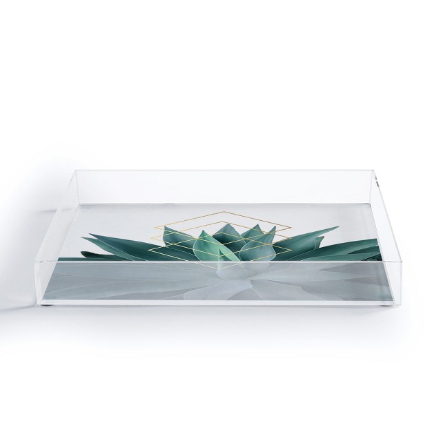 Gale Switzer Agave Geometrics Acrylic Tray Deny Designs