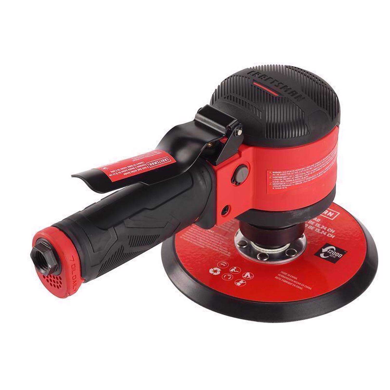 Craftsman 6 in. Dual Action Air Disc Sander 10000 rpm