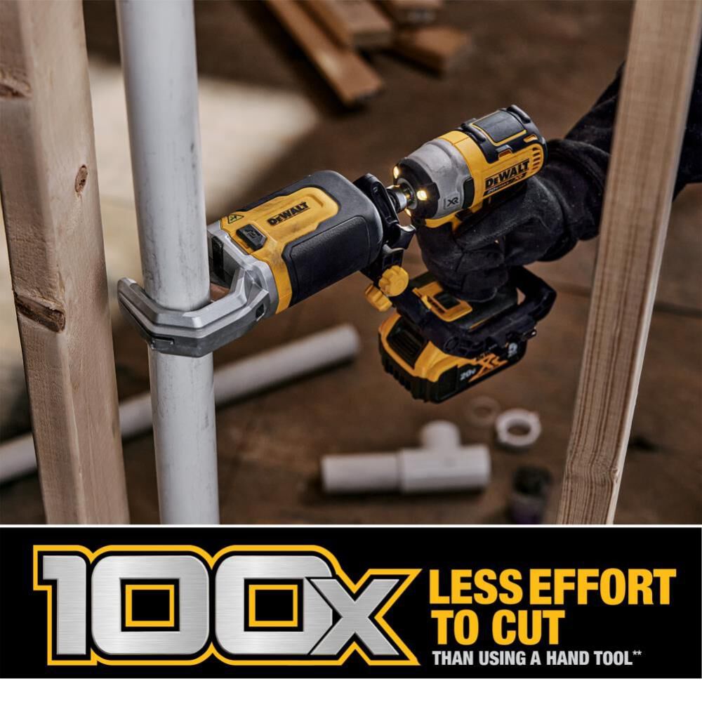 DEWALT DW PVC/PEX Cutter Attachment DWAPVCIR from DEWALT