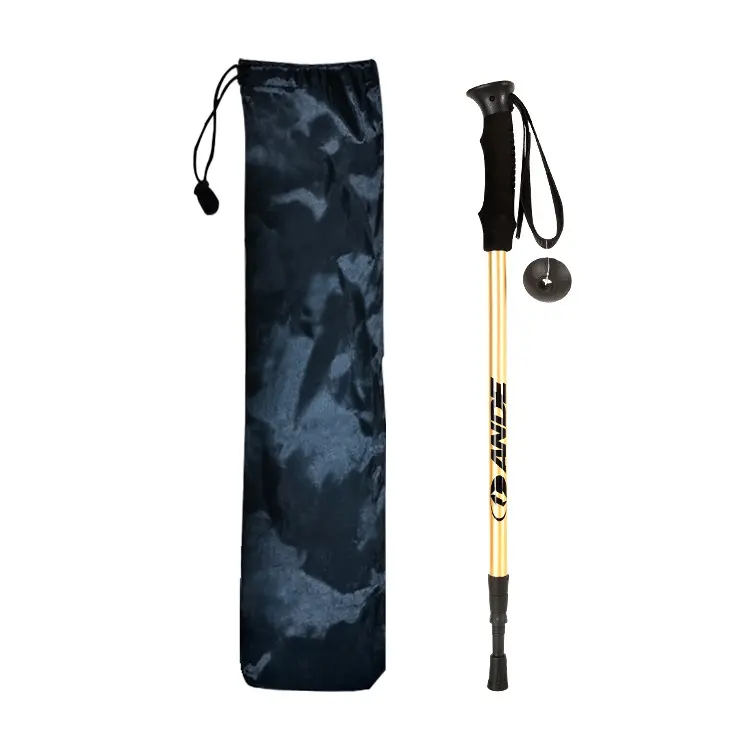 Aluminum Hiking Carbon Fiber Trekking Retractable Duralumin Telescopic Poles Walking Sticks