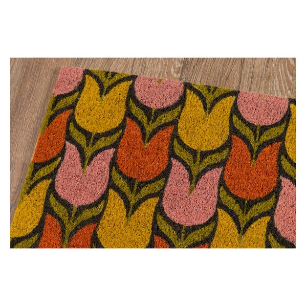 Tulips Woven Door Mat Novogratz By Momeni