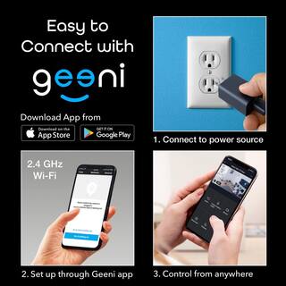 Geeni Aware 1080p HD Adjustable Mini Wi-Fi Standard Surveillance Camera with 2-Way Talk Motion Detection Works with Alexa GN-CW019-199