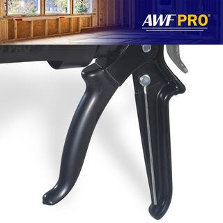 AWF PRO 29 oz. 18:1 Thrust Caulk Gun Vinyl Grip Rotating Barrel AWF 2029