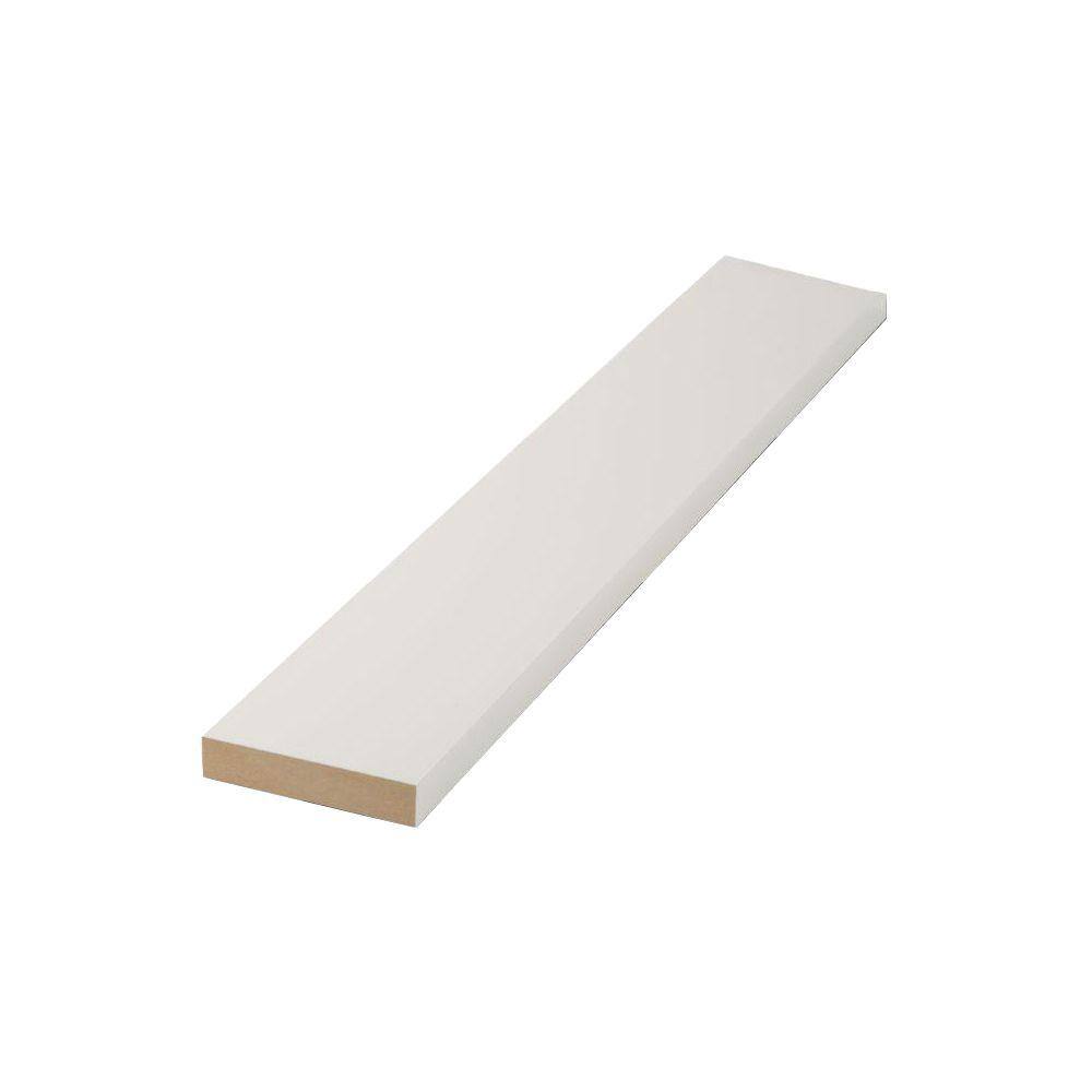 FINISHED ELEGANCE 1 in. x 6 in. x 8 ft. MDF Molding Board 10003232