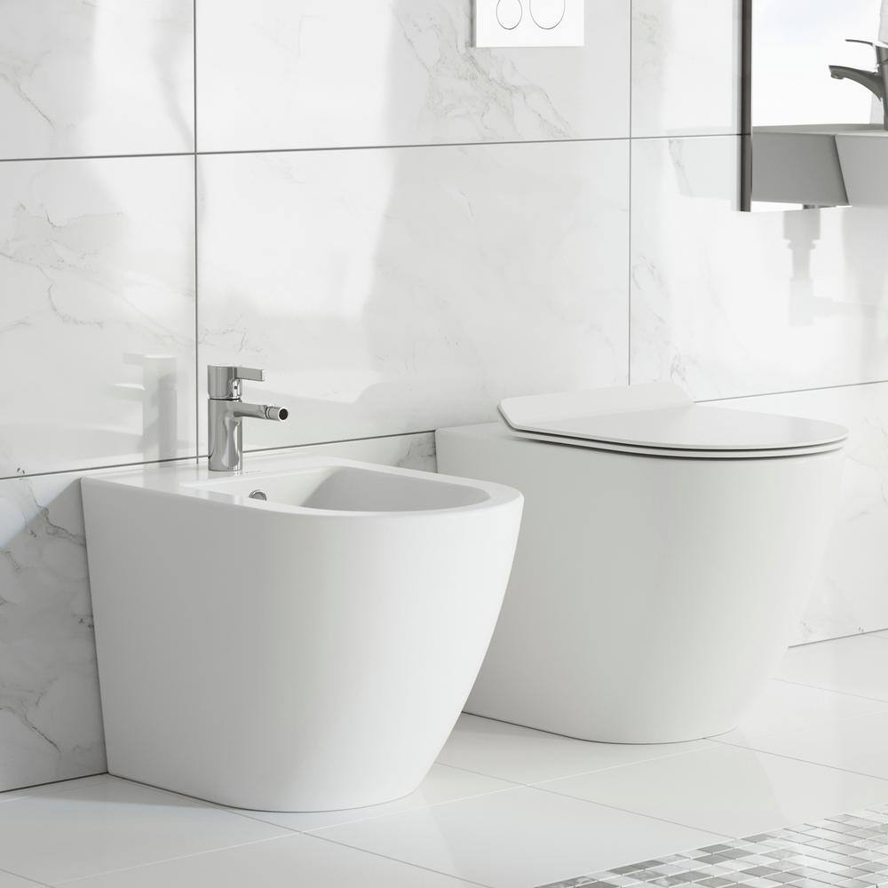 Swiss Madison St. Tropez Elongated Bidet in White SM-BD227