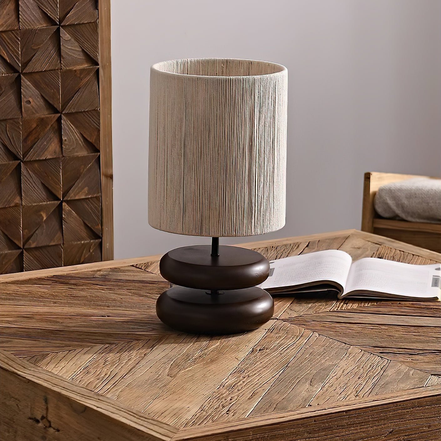 Nora Wood Table Lamp