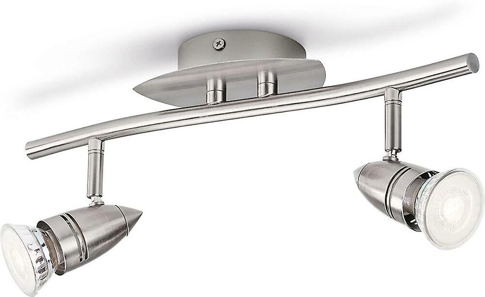 Philips MyLiving LED Spotlight Comet 460 Brushed Steel Metal 3.5W 14.5x33.5 x17