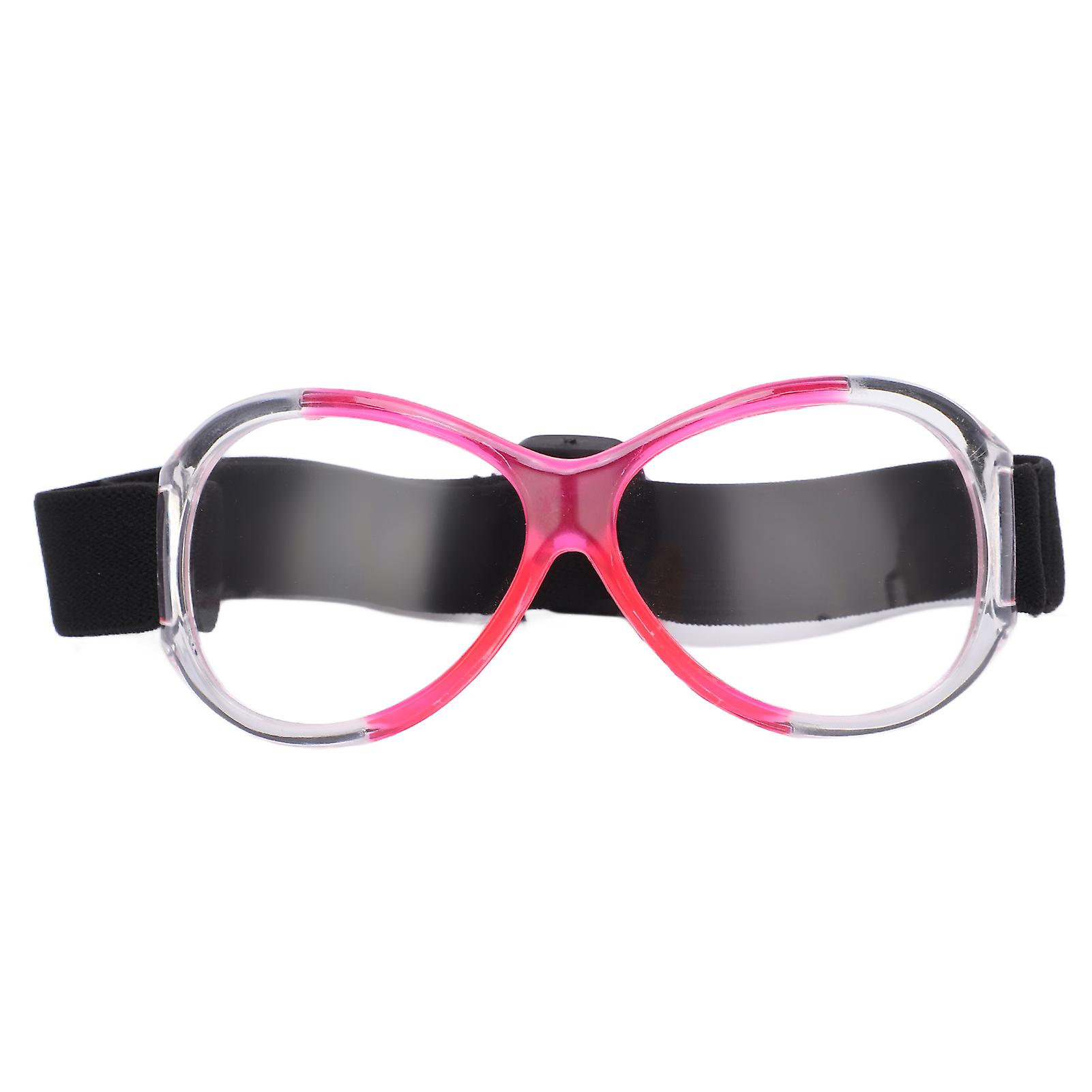 Outdoor Professional Basketball Glasses Adjustable Head Band Durable Sports Safety Gogglespink