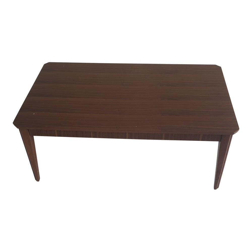 SavaHome Modern Coffee Table， Walnut