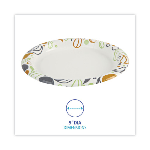 Boardwalk Deerfield Printed Paper Plates， 9