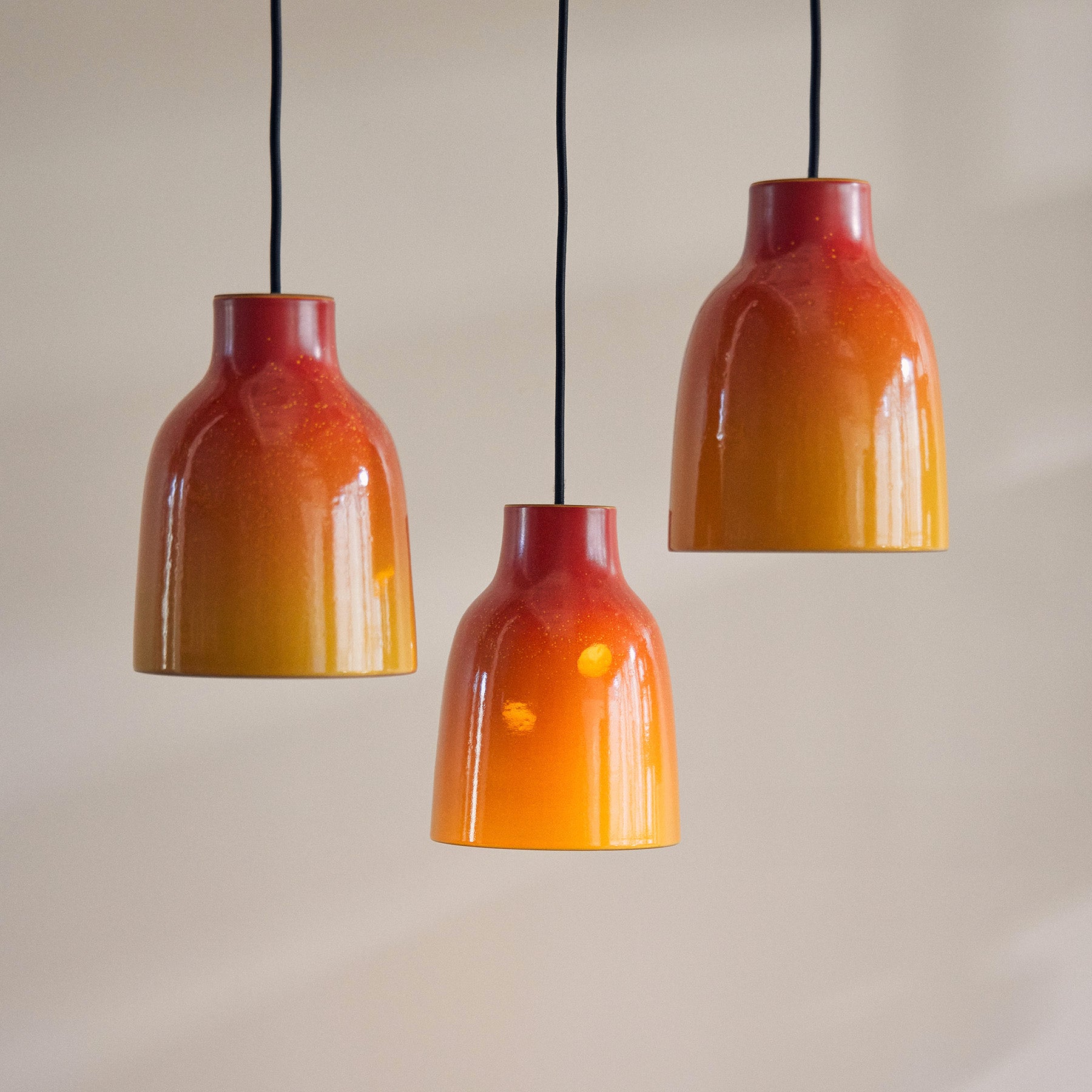 Bloom Pendant in Zinnia and Sunflower Gloss – Bold, Bright, and Beautifully Radiant