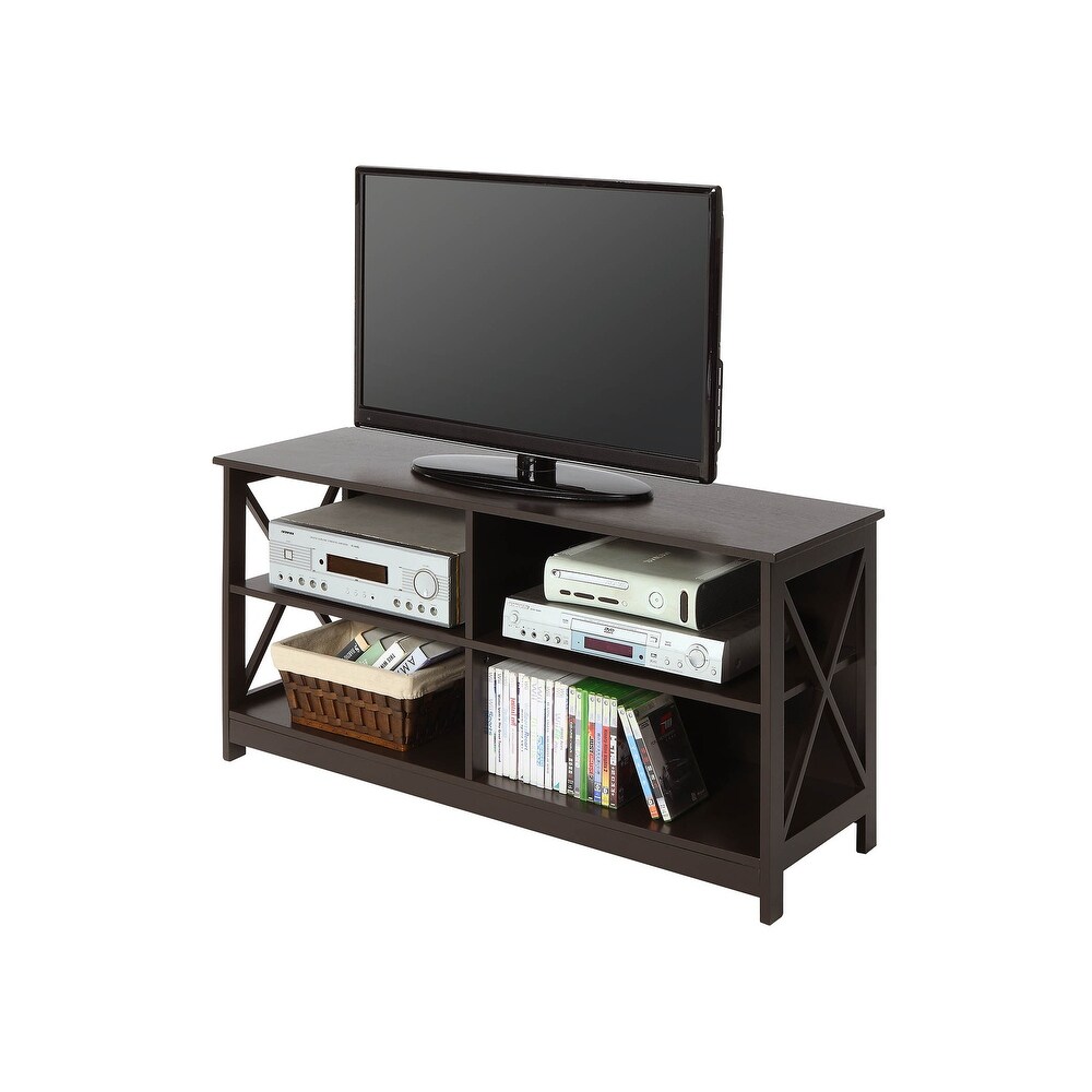 Convenience Concepts Oxford 55 inch TV Stand with Shelves