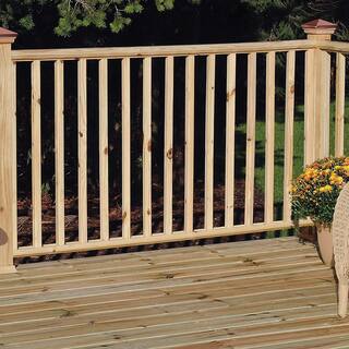 ProWood 36 in. x 2 in. Pressure-Treated Southern Yellow Pine Wood Square End Baluster 102596