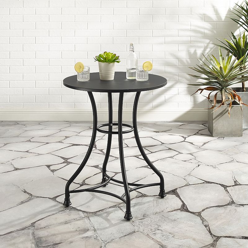 Crosley Astrid Indoor / Outdoor Metal Bistro Table