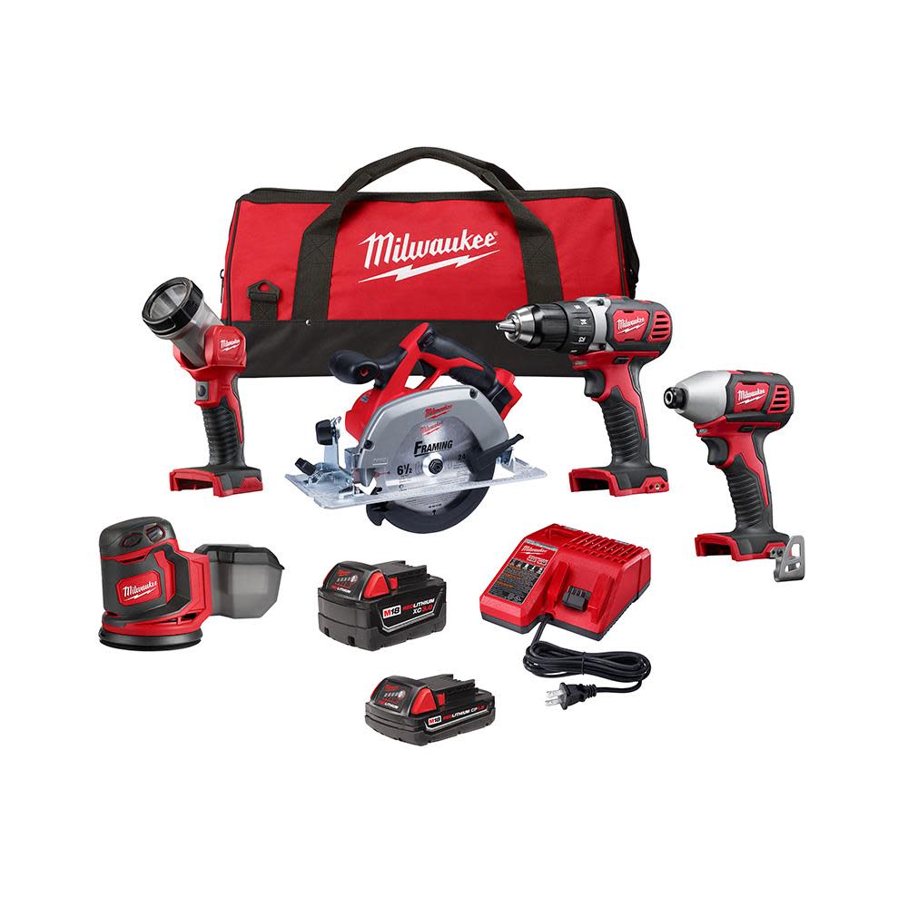 Milwaukee M18 5 Piece Combo Kit