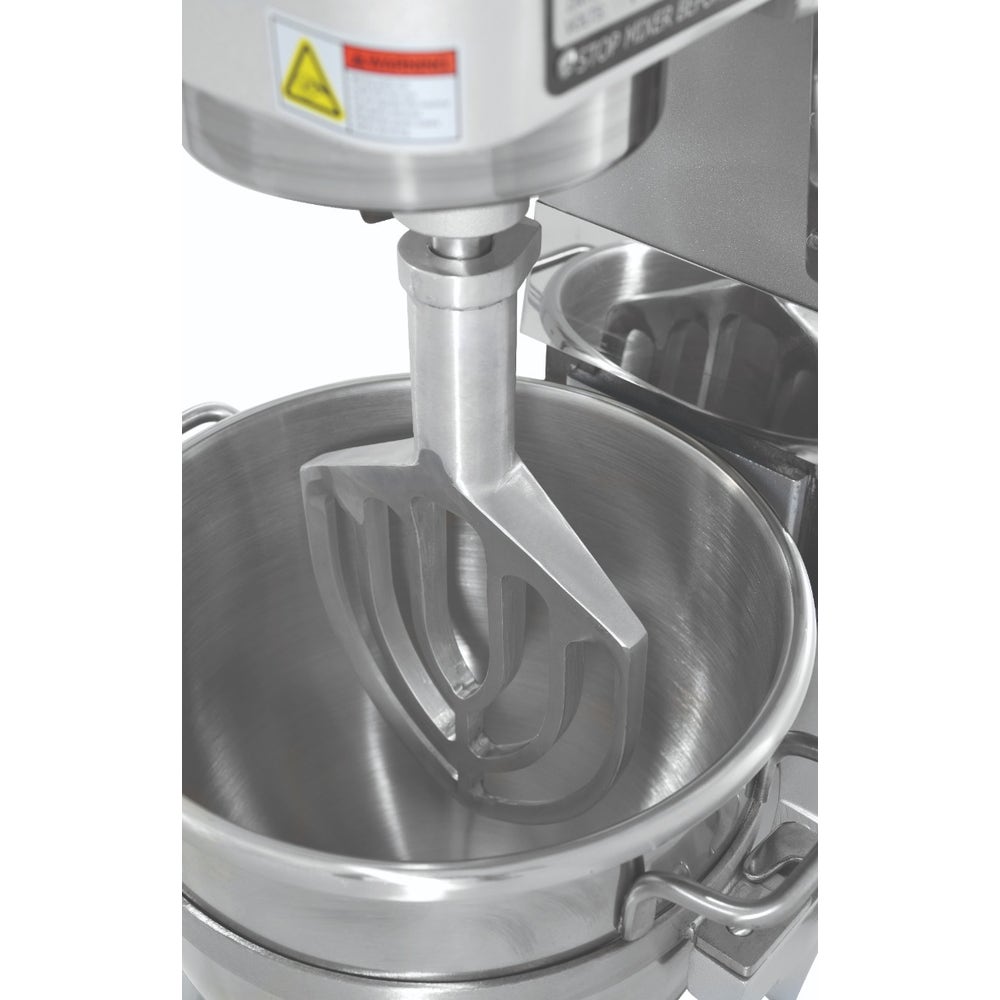 Chronos 30R-003 Commercial 30 Qt. Planetary Stand Mixer with Bowl， Guard， Accessories， and #12 Attachment Hub， 120V， 1-3/4 HP