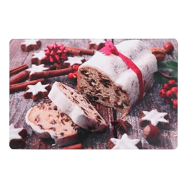 Plastic Placemat (Frosted Fruitcake)