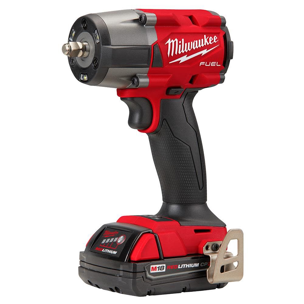 Milwaukee M18 FUEL 3/8 Mid-Torque Impact Wrench with Friction Ring CP2.0 Kit 2960-22CT from Milwaukee